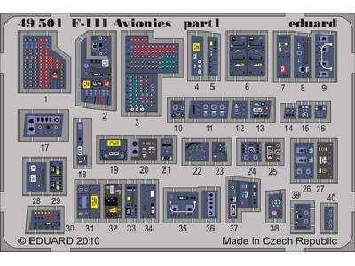 F-111 avionics 1/48 - Hobby Boss - image 1