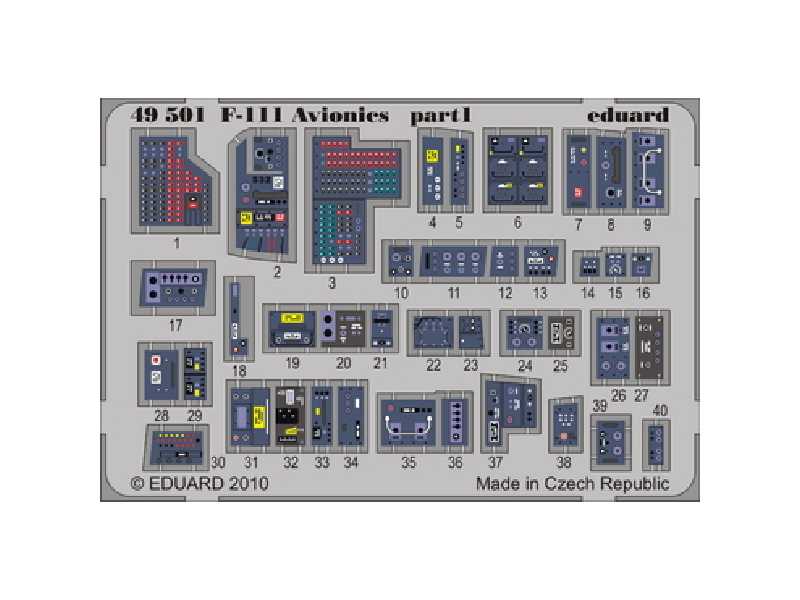 F-111 avionics 1/48 - Hobby Boss - image 1