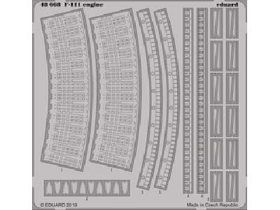F-111 engine 1/48 - Hobby Boss - image 1
