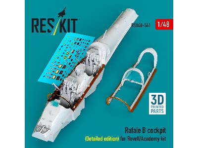 Dassault Rafale B - 3d-printed Cockpit Detailed Edition (For Revell / Academy Kits) - image 1