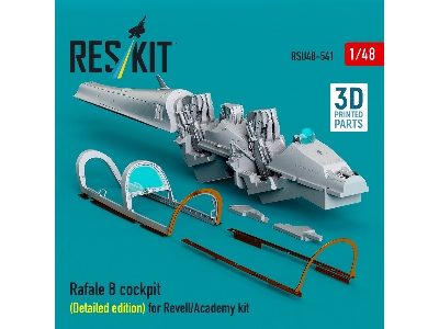 Dassault Rafale B - 3d-printed Cockpit Detailed Edition (For Revell / Academy Kits) - image 2