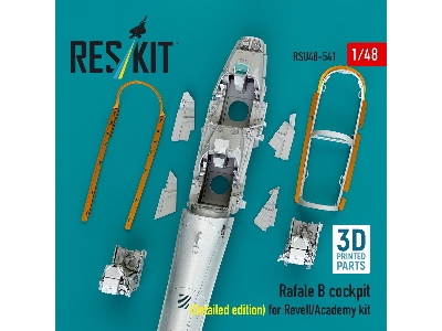 Dassault Rafale B - 3d-printed Cockpit Detailed Edition (For Revell / Academy Kits) - image 3