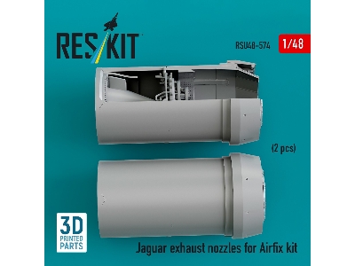 Sepecat Jaguar - 3d-printed Exhaust Nozzles (For Airfix Kits) - image 3