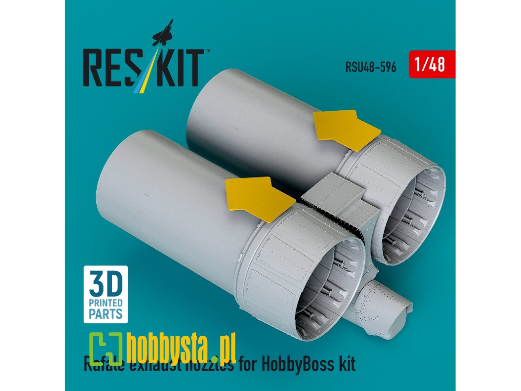 Dassault Rafale - 3d-printed Exhaust Nozzles (For Hobby Boss Kits) - image 1