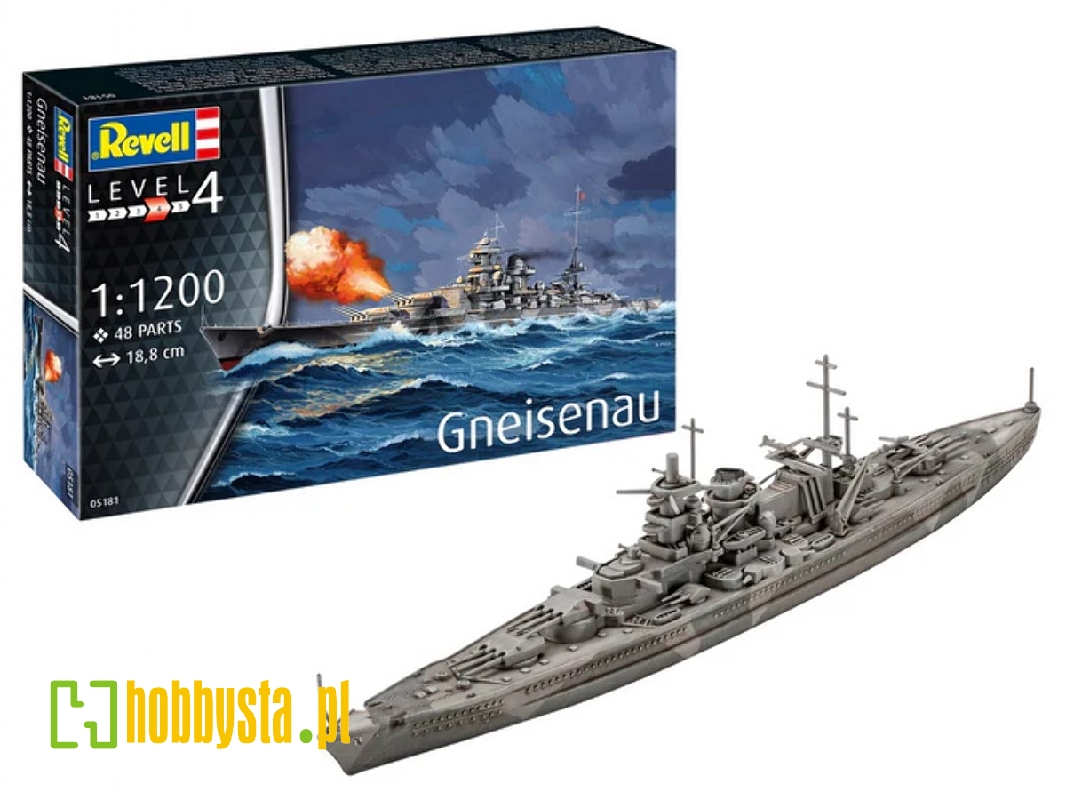 Battleship Gneisenau - Starter Kit - image 1 Battleship Gneisenau - Starter Kit - image 1