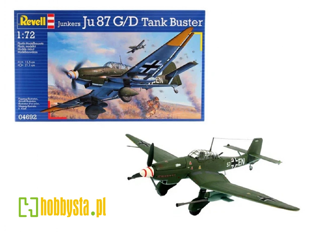 Junkers Ju-87 G/D Tank Buster - Starter Kit - image 1 Junkers Ju-87 G/D Tank Buster - Starter Kit - image 1