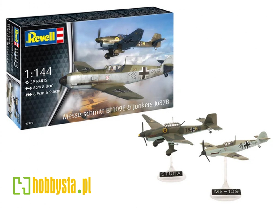 Messerschmitt Bf109e & Ju87b Stuka - Starter Kit - image 1 Messerschmitt Bf109e & Ju87b Stuka - Starter Kit - image 1