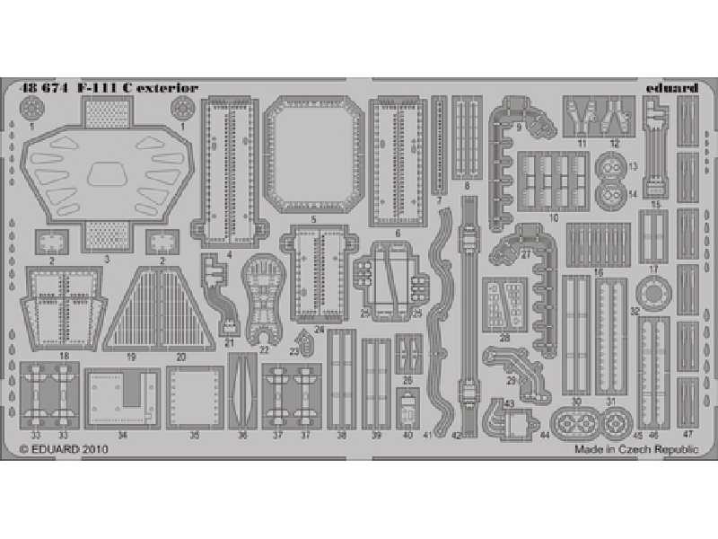 F-111C exterior 1/48 - Hobby Boss - image 1