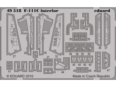 F-111C interior S. A. 1/48 - Hobby Boss - image 1