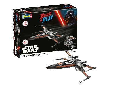 Poe's X-wing Fighter With Sound (Build & Play) - image 1