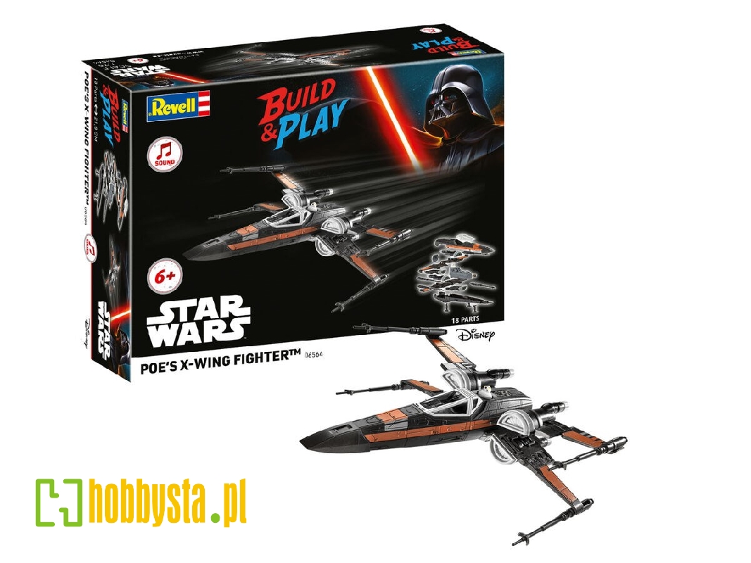 Poe's X-wing Fighter With Sound (Build & Play) - image 1 Poe's X-wing Fighter With Sound (Build & Play) - image 1