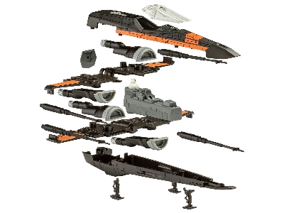 Poe's X-wing Fighter With Sound (Build & Play) - image 7