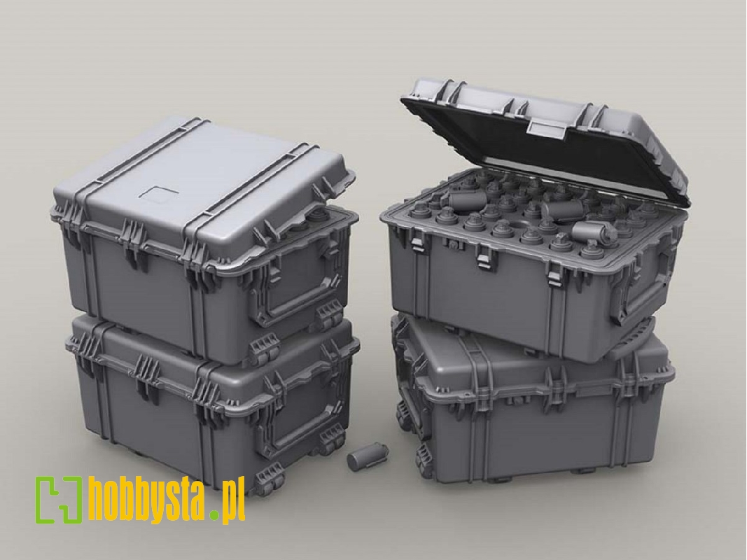 Multipurpose 1630 Military Box Set (2x Open, 2x Closed, 2x Insert) - image 1 Multipurpose 1630 Military Box Set (2x Open, 2x Closed, 2x Insert) - image 1