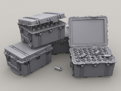 Multipurpose 1630 Military Box Set (2x Open, 2x Closed, 2x Insert) - image 2