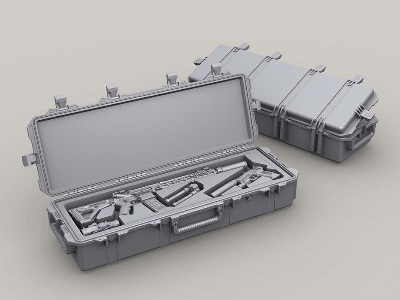 Weapon Case Set (2x Open, 2x Closed, 2x Insert + Weapons) - image 3