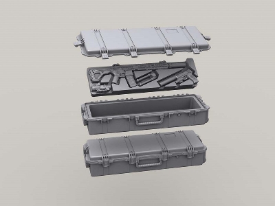 Weapon Case Set (2x Open, 2x Closed, 2x Insert + Weapons) - image 4