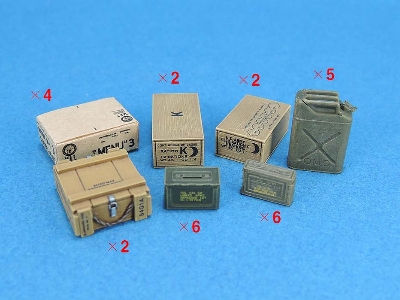 Us Wwii Afv Generic Stowage Set - image 1