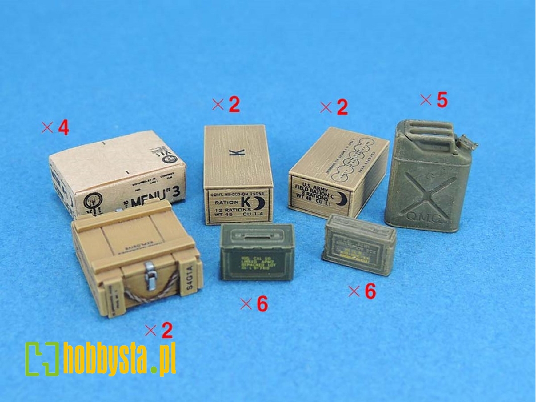 Us Wwii Afv Generic Stowage Set - image 1