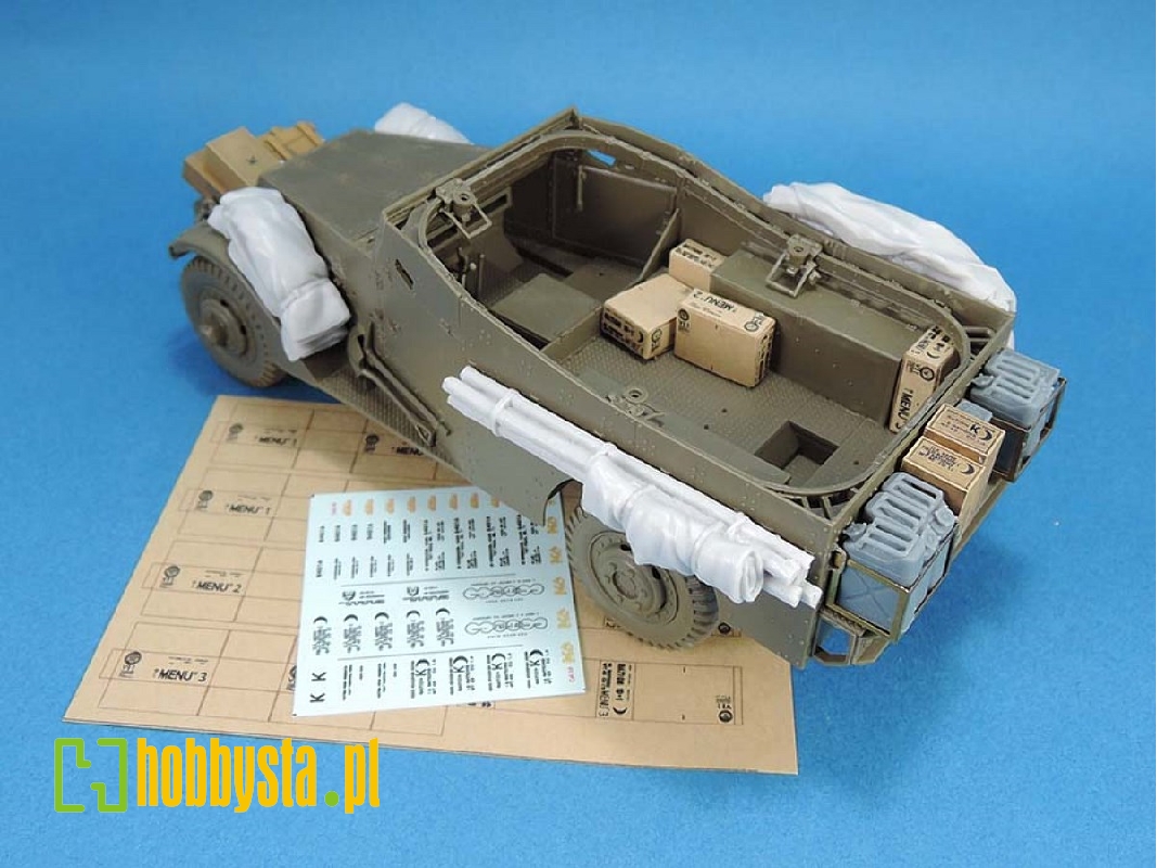 Us M3a1 Scout Car Stowage Set - image 1 Us M3a1 Scout Car Stowage Set - image 1