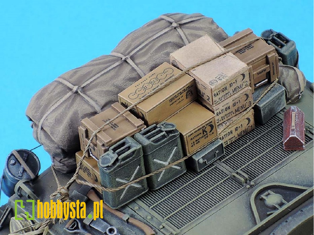 Sherman M4a3 Engine Deck Stowage Set - image 1 Sherman M4a3 Engine Deck Stowage Set - image 1