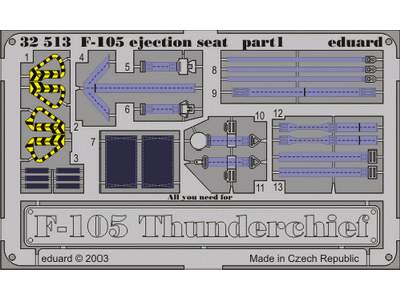F-105 ejection seat 1/32 - image 1