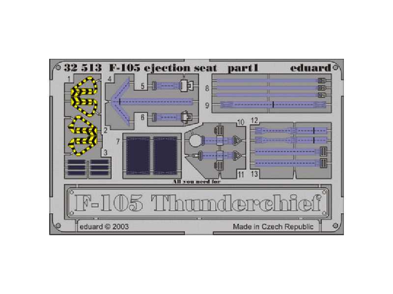 F-105 ejection seat 1/32 - image 1