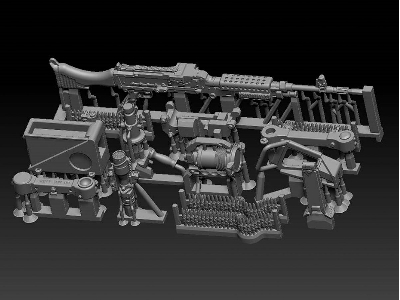 Humvee Tow Turret Set (Including M240 Var.1 Set) - image 3