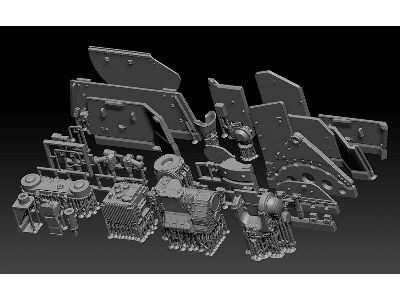Humvee Tow Turret Set (Including M240 Var.1 Set) - image 11
