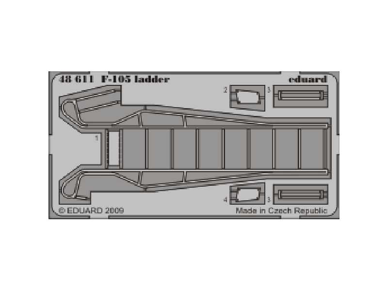 F-105 ladder 1/48 - image 1