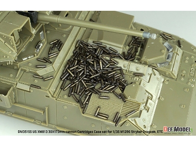 Us Xm813 30 X 173mm Cannon Cartridges Set - For M1296 Stryker Dragoon - image 7