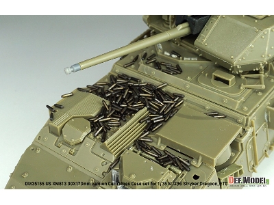 Us Xm813 30 X 173mm Cannon Cartridges Set - For M1296 Stryker Dragoon - image 8