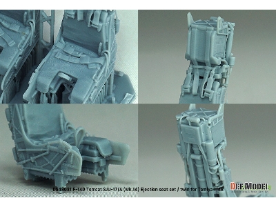 Grumman F-14 D Tomcat - Sju-17/A (Mk.14) Ejection Seat Set (Twin / For Tamiya Kits) - image 9