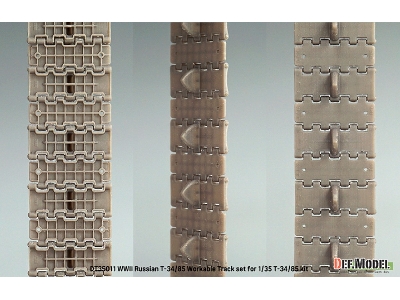 Russian T-34/85 - Workable Track Set - image 15