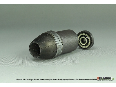 F-20 Tigershark - Nozzle Set Closed (Ge Yf404-100 / For Freedom Model Kits) - image 6
