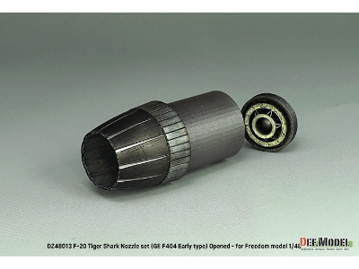 F-20 Tigershark - Nozzle Set Opened (Ge Yf404-100 / For Freedom Model 1/48) - image 3