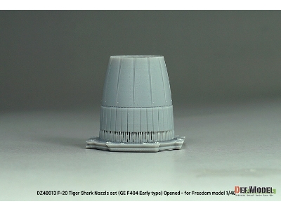 F-20 Tigershark - Nozzle Set Opened (Ge Yf404-100 / For Freedom Model 1/48) - image 6