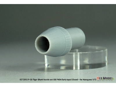 F-20 Tigershark - Nozzle Set Closed (Ge Yf404-100 / For Hasegawa Kits) - image 5