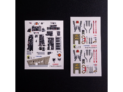 Mcdonnell Douglas F-4 J - Interior 3d Decals (For Tamiya Kits) - image 1