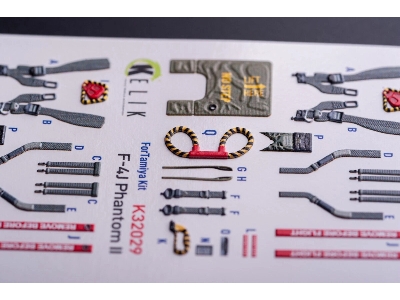 Mcdonnell Douglas F-4 J - Interior 3d Decals (For Tamiya Kits) - image 4