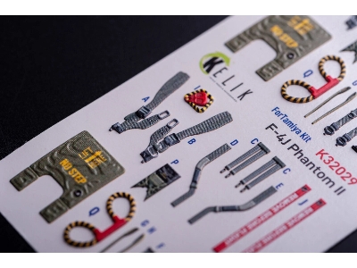Mcdonnell Douglas F-4 J - Interior 3d Decals (For Tamiya Kits) - image 6
