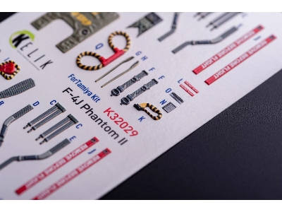 Mcdonnell Douglas F-4 J - Interior 3d Decals (For Tamiya Kits) - image 7