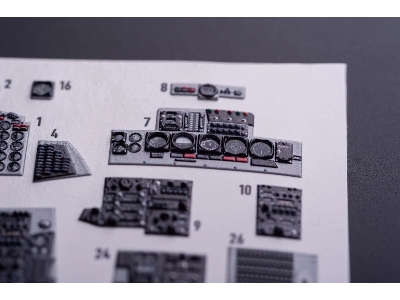Mcdonnell Douglas F-4 J - Interior 3d Decals (For Tamiya Kits) - image 9