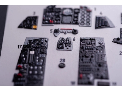 Mcdonnell Douglas F-4 J - Interior 3d Decals (For Tamiya Kits) - image 10