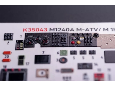 M1240a M-atv - Interior 3d Decals (For Rfm Kits) - image 1