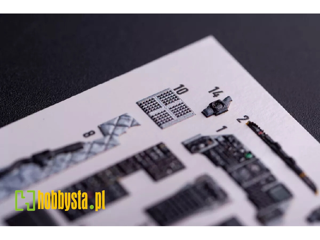 Fairchild A-10 A Thunderbolt Ii - Interior 3d Decals (For Tamiya Kits) - image 1