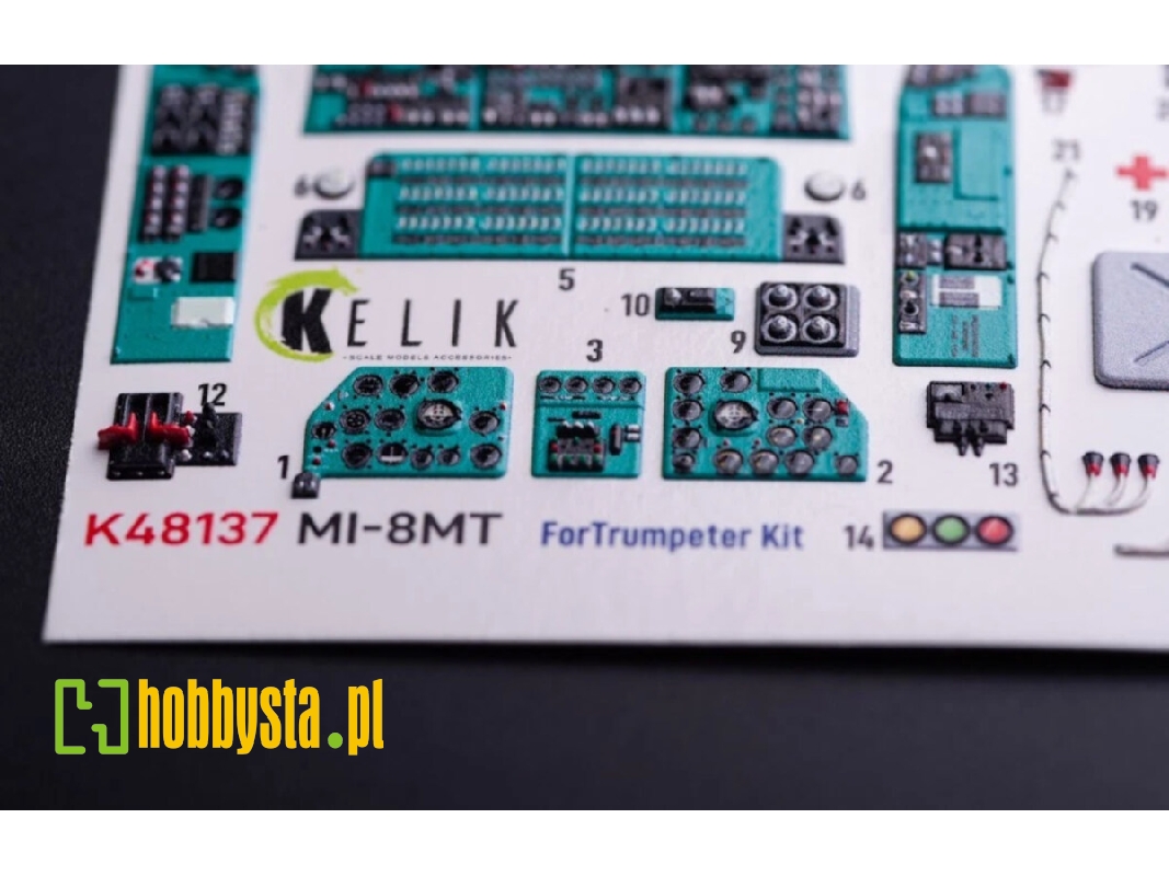 Mil Mi-8mt - Interior 3d Decals (For Trumpeter Kits) - image 1
