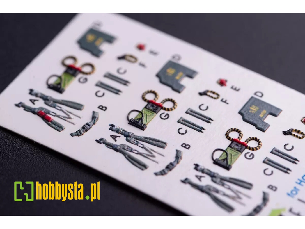Mcdonnell Douglas Rf-4 B - Interior 3d Decals (For Hasegawa Kits) - image 1