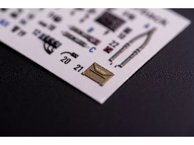 Republic P-47 D Razorback - Interior 3d Decals (For Tamiya Kits) - image 1