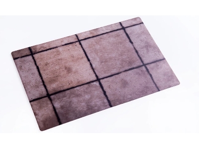 Soviet Square Concrete Plates Airfield 1970s - Acrylic Base - image 1
