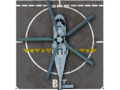 French Frigate D-655 Bretagne - Acrylic Base - image 3